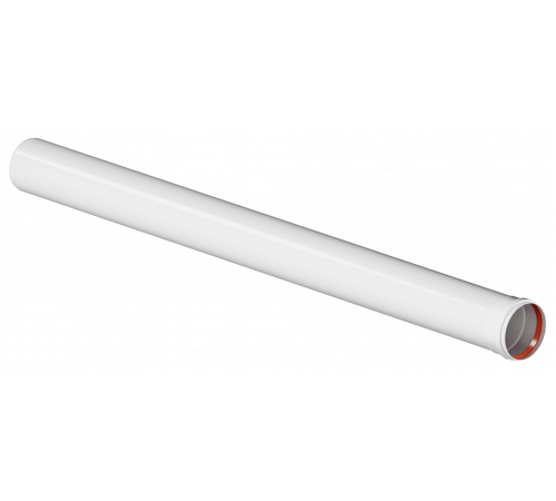 Труба, удлинитель алюминиевая L-0,25м D80, ПРОК