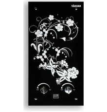 Колонка газовая Вилтерм S10 Glass (Белый цветок) автомат 10 л мощность 17,9 кВт