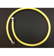 Шланг желтый газовый 1/2" ГГ 120 см, ELKA (упак. 100)