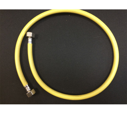 Шланг желтый газовый 1/2" ГГ 120 см, ELKA (упак. 100)