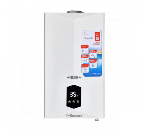 Колонка газовая Thermex E 22 MD (эл. модуляция, белая)